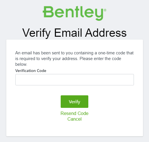 Verify Email Address